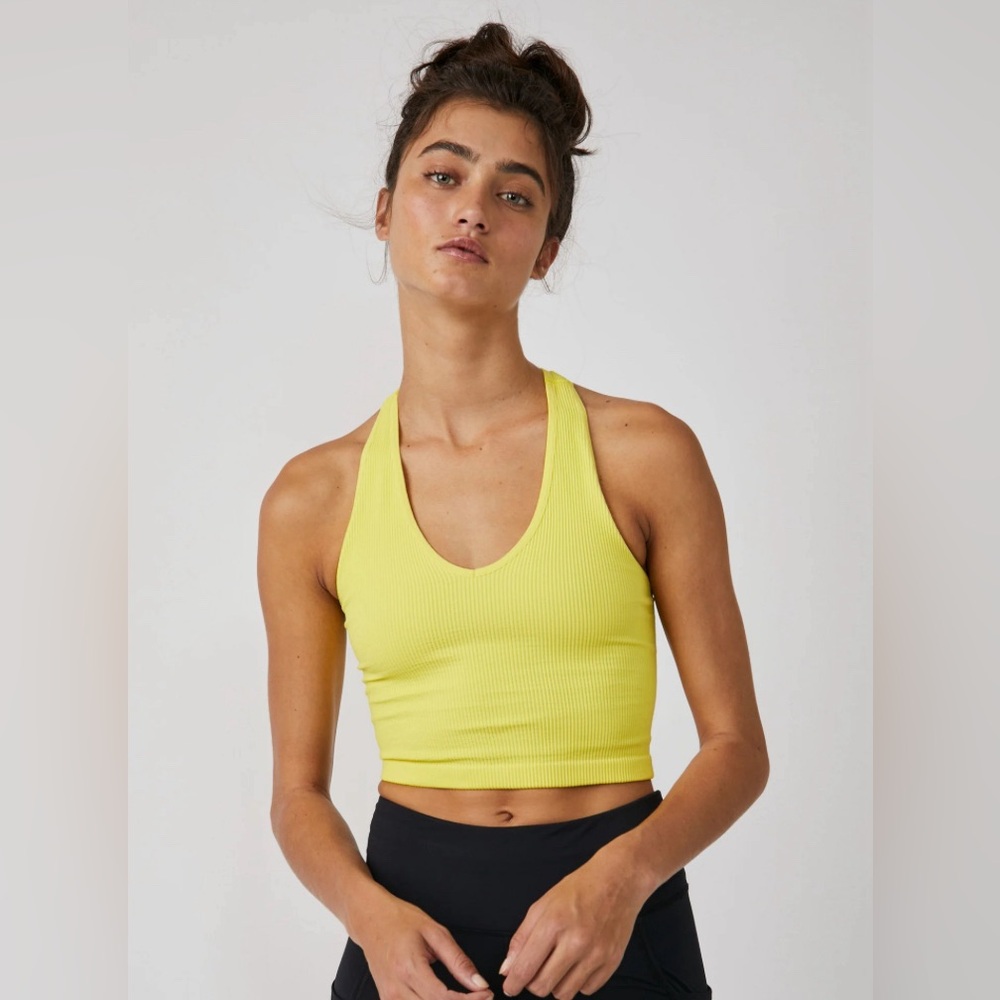 Free people movement top size xs/s with logo